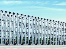 电动伸缩门案例