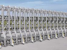 威海电动伸缩门图片